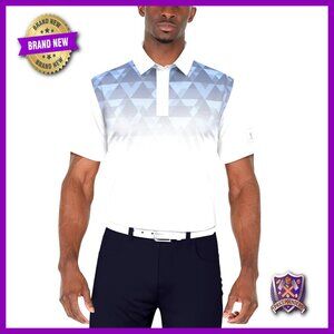 Big & Tall Moisture-Wicking Golf Polo with UPF Protection